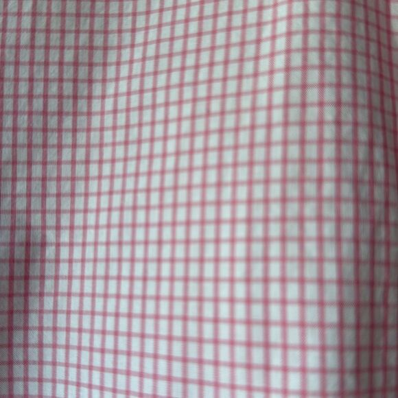 VINEYARD VINES WHITE PINK CHECK WHALE BUTTON UP SHIRT 100% COTTON BOY XL - Picture 4 of 8